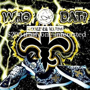 New Orleans Saints Custom shoes